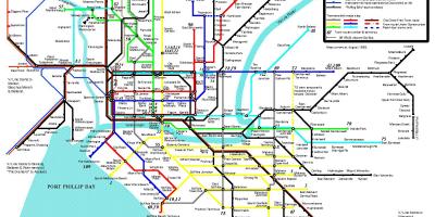 اخت ٹرین کا نقشہ