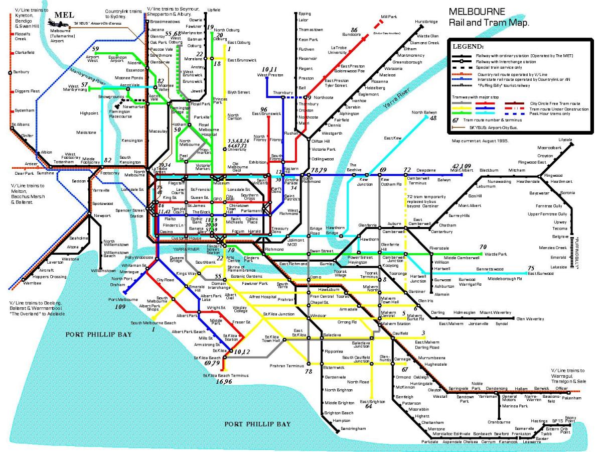 اخت ٹرین کا نقشہ